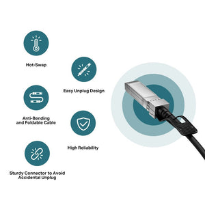 TP-Link TL-SM5220-3M 3 Meters 10G SFP+ Direct Attach Cable - ACE Peripherals