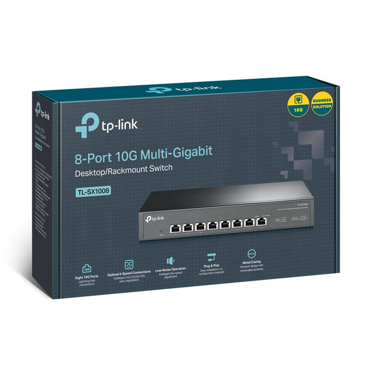 TP-Link TL-SX1008 8-Port 10G Unmanaged Switch - ACE Peripherals