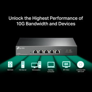 TP-Link TL-SX105 5-Port 10G Unmanaged Switch - ACE Peripherals