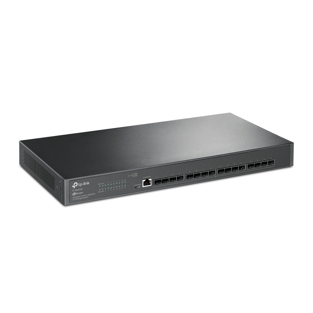 TP-Link TL-SX3016F JetStream 16-Port 10GE SFP+ L2+ Managed Switch - ACE Peripherals