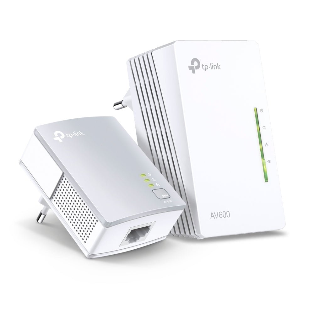 TP-Link TL-WPA4220 KIT 300Mbps AV600 Wi-Fi Powerline Extender Starter Kit - ACE Peripherals