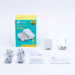 TP-Link TL-WPA4220 KIT 300Mbps AV600 Wi-Fi Powerline Extender Starter Kit - ACE Peripherals