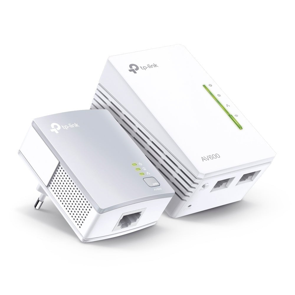 TP-Link TL-WPA4220 KIT 300Mbps AV600 Wi-Fi Powerline Extender Starter Kit - ACE Peripherals