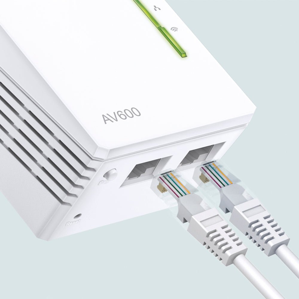 TP-Link TL-WPA4220 Powerline 600 Wi-Fi Powerline Extender - ACE Peripherals