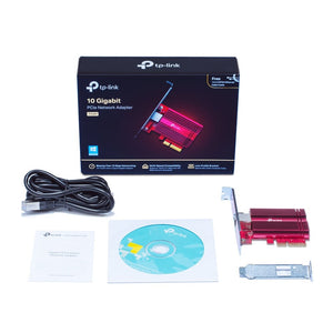 TP-Link TX401 10GBase-T (RJ45) PCI-E Network Adapter - ACE Peripherals