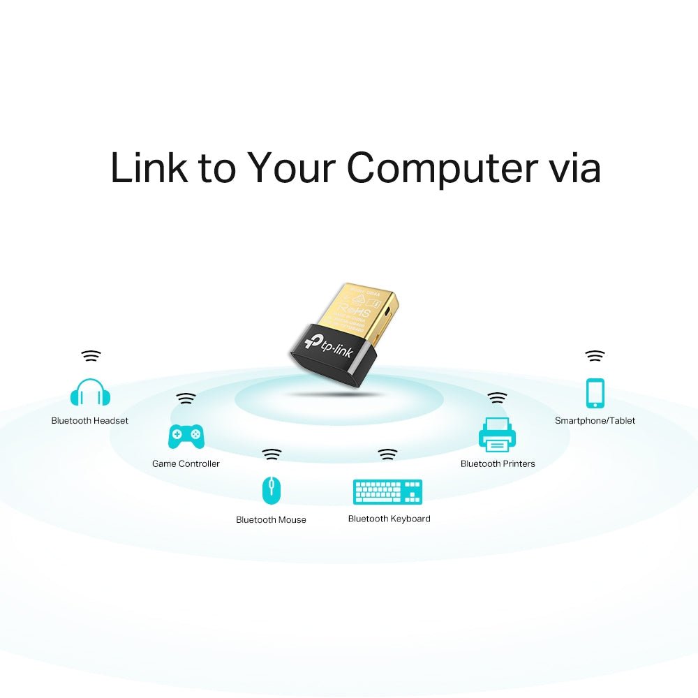TP-Link UB4A Bluetooth 4.0 Nano USB Adapter - ACE Peripherals