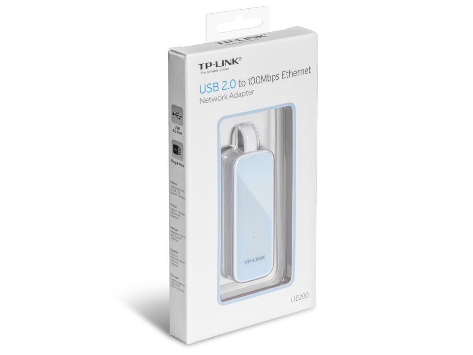 TP-Link UE200 USB 2.0 to 100Mbps Ethernet Network Adapter - ACE Peripherals