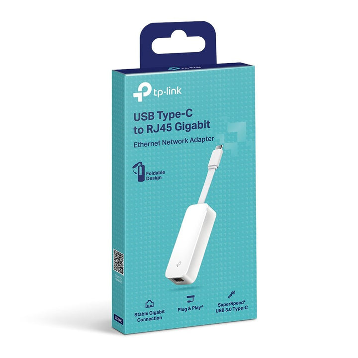 TP-Link UE300C USB Type-C to RJ45 Gigabit Ethernet Network Adapter - ACE Peripherals