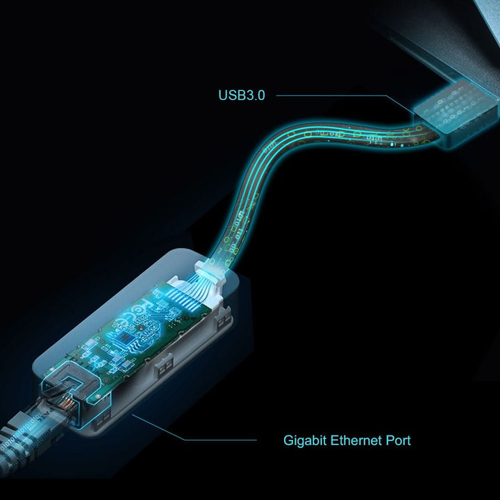 TP-Link UE306 USB 3.0 to Gigabit Ethernet Network Adapter - ACE Peripherals