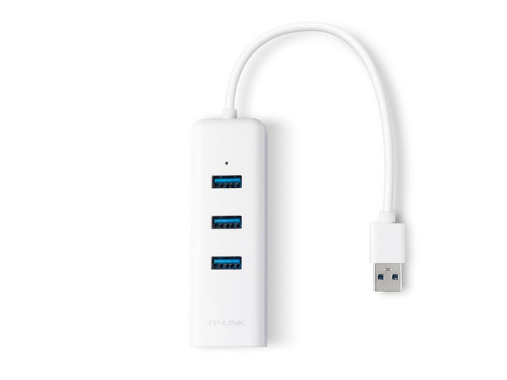 TP-Link UE330 USB 3.0 3-Port Hub & Gigabit Ethernet Adapter 2 in 1 USB Adapter - ACE Peripherals