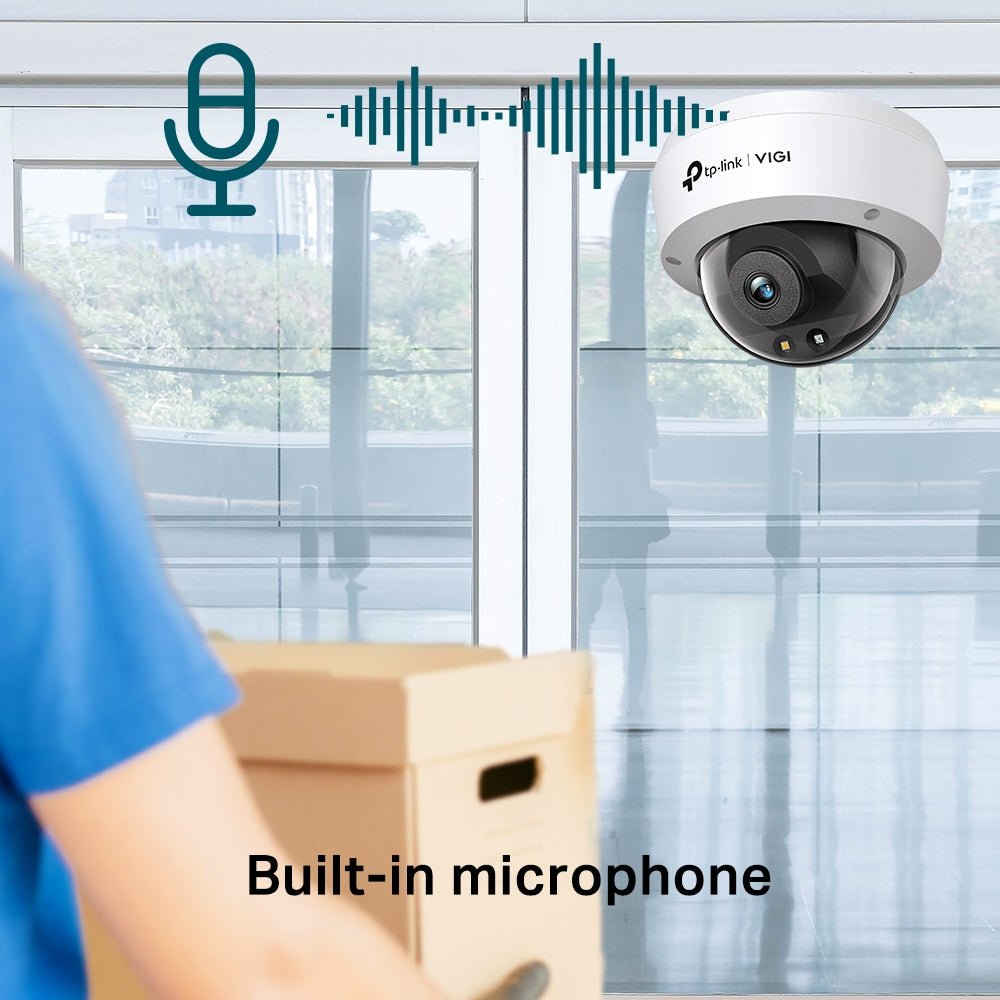 TP-Link VIGI C240 4MP Full-Color Dome Network Camera - ACE Peripherals