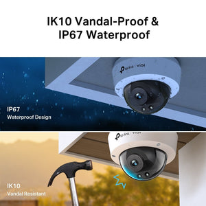 TP-Link VIGI C240I 4MP IR Dome Network Camera - ACE Peripherals