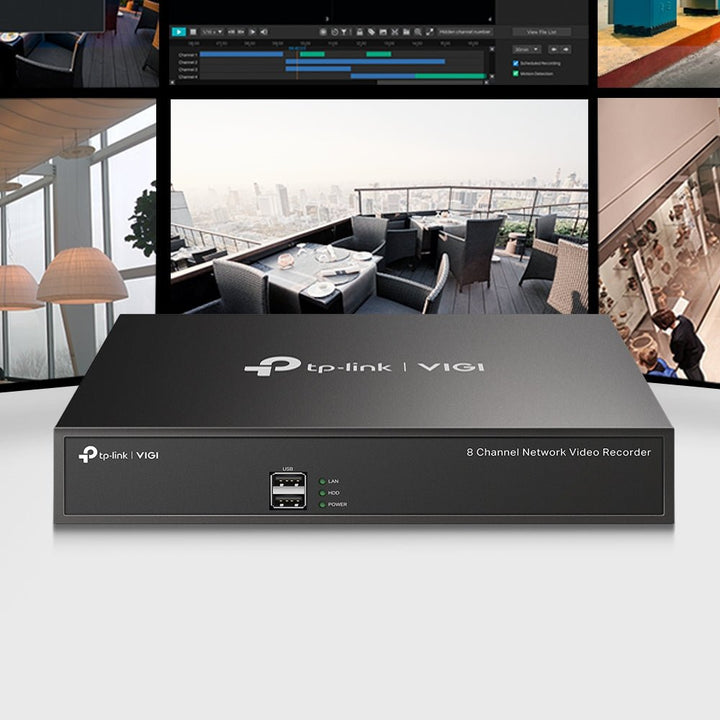 TP-Link VIGI NVR1008H 8 Channel Network Video Recorder - ACE Peripherals