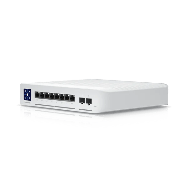 Ubiquiti UniFi USW-Enterprise-8-PoE 8-Port Managed L3 PoE Switch - ACE Peripherals