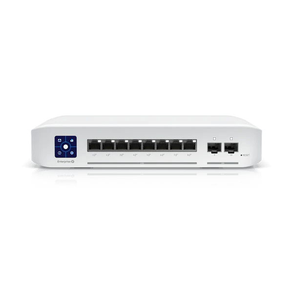 Ubiquiti UniFi USW-Enterprise-8-PoE 8-Port Managed L3 PoE Switch - ACE Peripherals