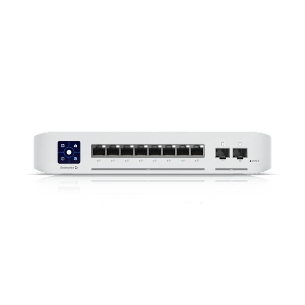 Ubiquiti UniFi USW-Enterprise-8-PoE 8-Port Managed L3 PoE Switch - ACE Peripherals