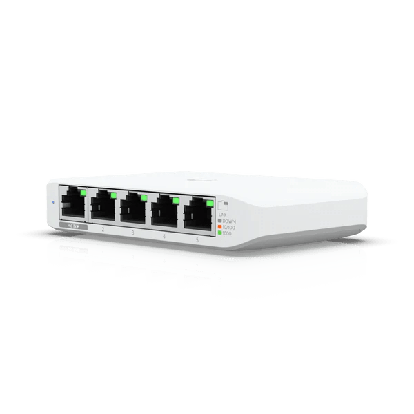 Ubiquiti UniFi USW-Flex-Mini Compact 5-Port Gigabit Ethernet Switch