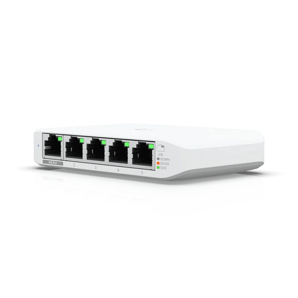 Ubiquiti UniFi USW-Flex-Mini Compact 5-Port Gigabit Ethernet Switch - ACE Peripherals