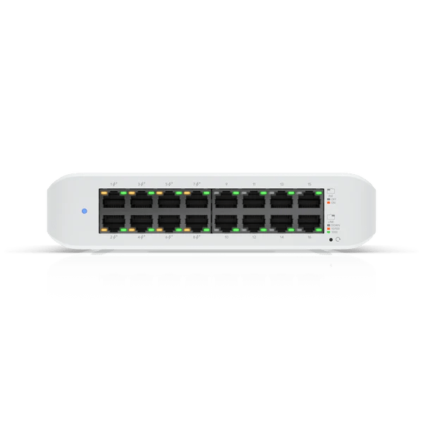 Ubiquiti UniFi USW-Lite-16-POE 16-Port Managed Gigabit Switch - ACE Peripherals