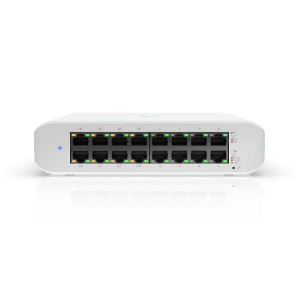 Ubiquiti UniFi USW-Lite-16-POE 16-Port Managed Gigabit Switch - ACE Peripherals