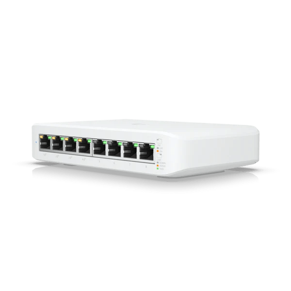 Ubiquiti UniFi USW-Lite-8-POE 8-Port Managed Gigabit PoE Switch - ACE Peripherals