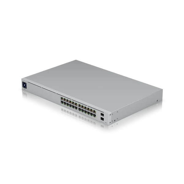 Ubiquiti UniFi USW-Pro-24 24-Port Gigabit Switch with 2 SFP+ Ports - ACE Peripherals