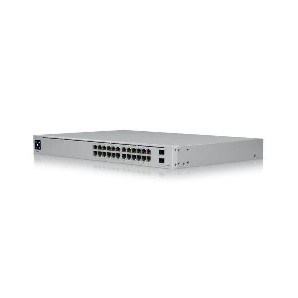 Ubiquiti UniFi USW-Pro-24 24-Port Gigabit Switch with 2 SFP+ Ports - ACE Peripherals