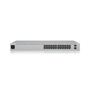 Ubiquiti UniFi USW-Pro-24 24-Port Gigabit Switch with 2 SFP+ Ports - ACE Peripherals