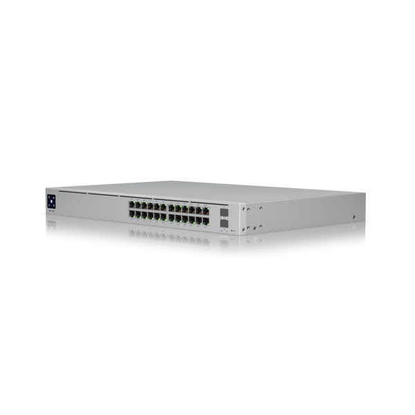 Ubiquiti UniFi USW-Pro-24-POE 24-Port Gigabit PoE Layer 3 Switch - ACE Peripherals