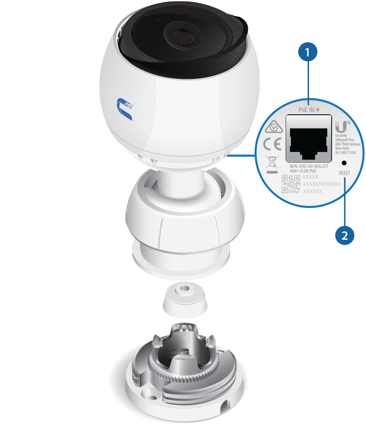 Ubiquiti UVC-G4-BULLET G4 4MP Bullet IP Camera - ACE Peripherals