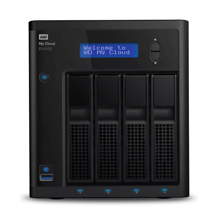 WD My Cloud Expert Series EX4100 4-Bay Tower NAS - ACE Peripherals